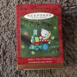 Babies first Christmas child’s age collection